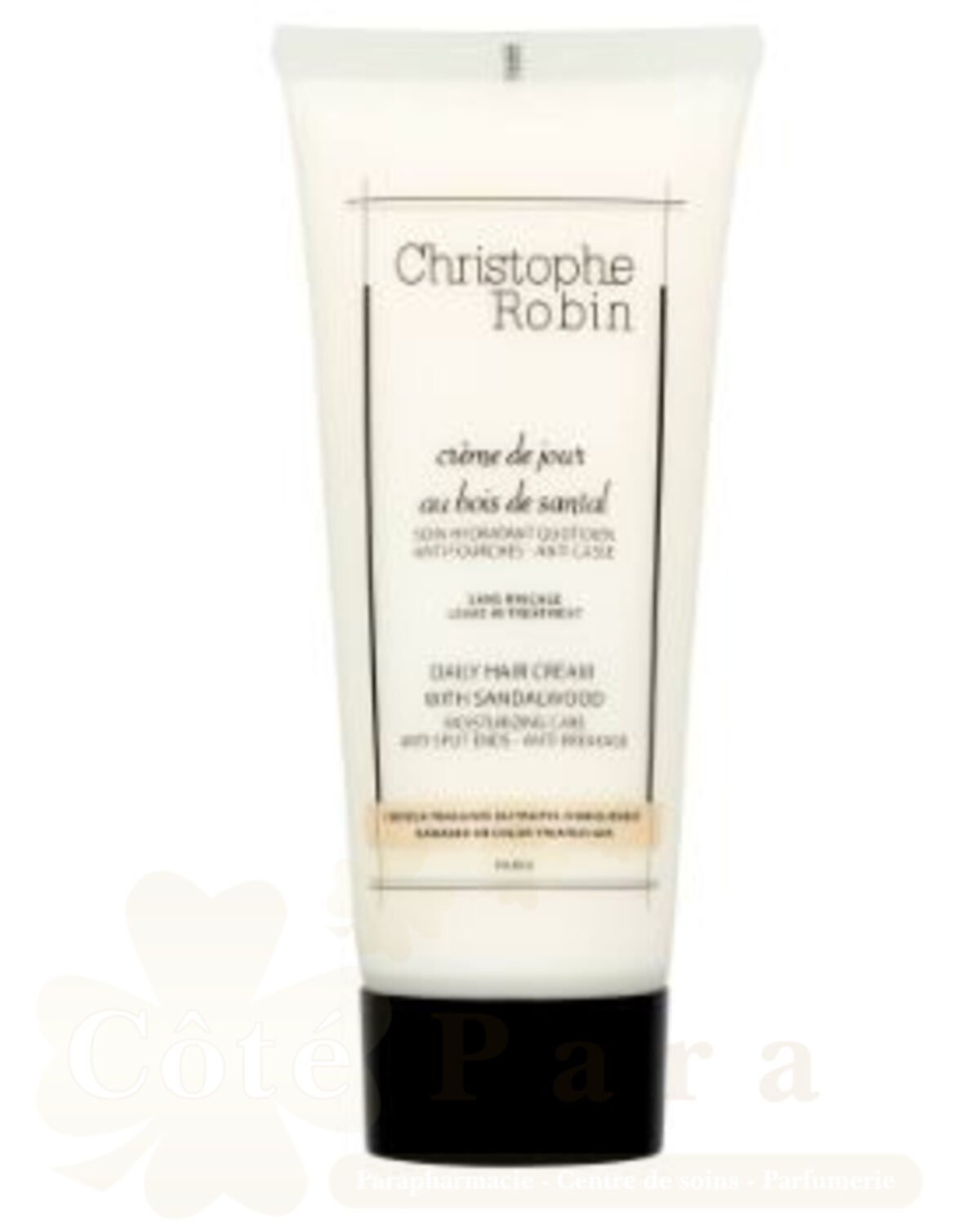 CHRISTOPHE ROBIN CREME DE JOUR AU BOIS DE SANTAL 100ML CHRISTOPHE ROBIN CREME DE JOUR AU BOIS DE SANTAL 100ML