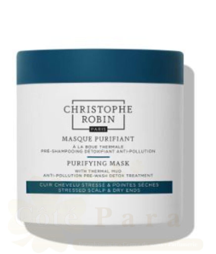 CHRISTOPHE ROBIN MASQUE PURIFIANT A LA BOUE THERMALE 250ML