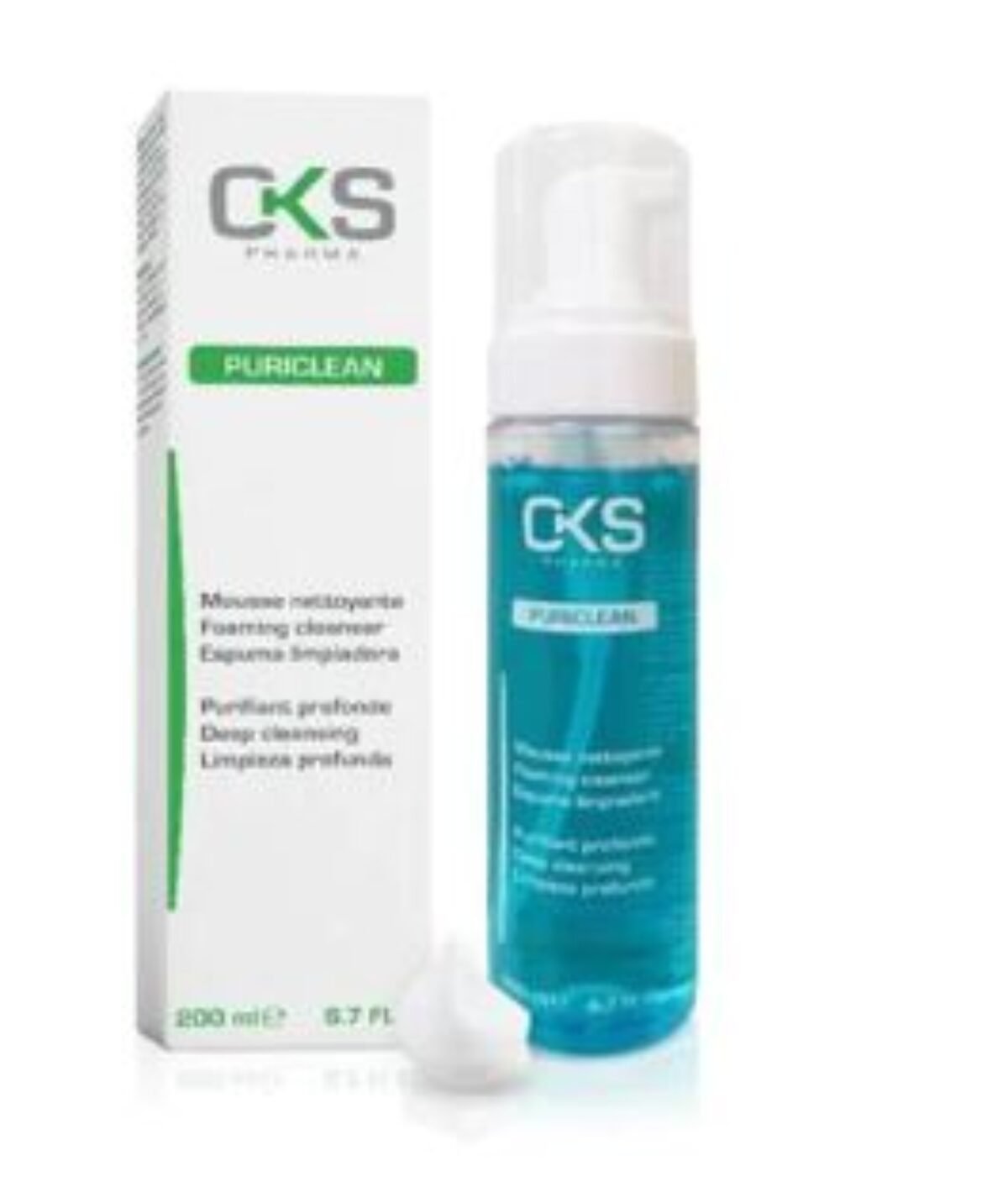 CKS PURICLEAN MOUSSE NETTOYANTE 200ML CKS PURICLEAN MOUSSE NETTOYANTE 200ML