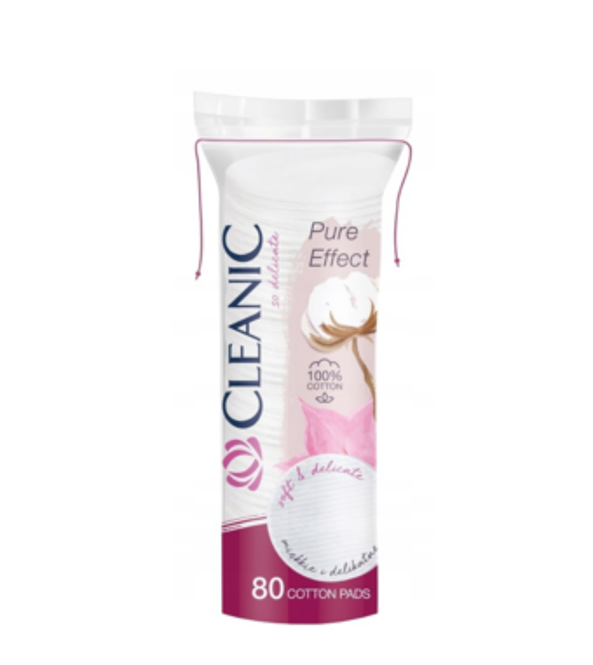 CLEANIC COTON DISQUE PUR EFFECT 80UNITES CLEANIC COTON DISQUE PUR EFFECT 80UNITES