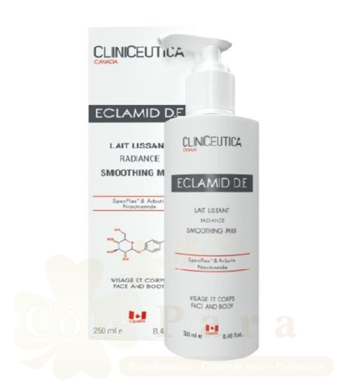 CLINICEUTICA ECLAMID D.E LAIT LISSANT 250ML CLINICEUTICA ECLAMID D.E LAIT LISSANT 250ML