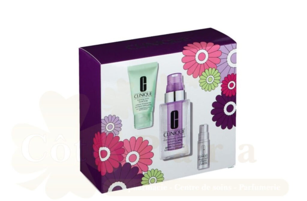 CLINIQUE COFFRET DD HYDRATING JELLY+ SMART EYE 5ml+ FOAMING SONIC FACIAL SOAP 30ML