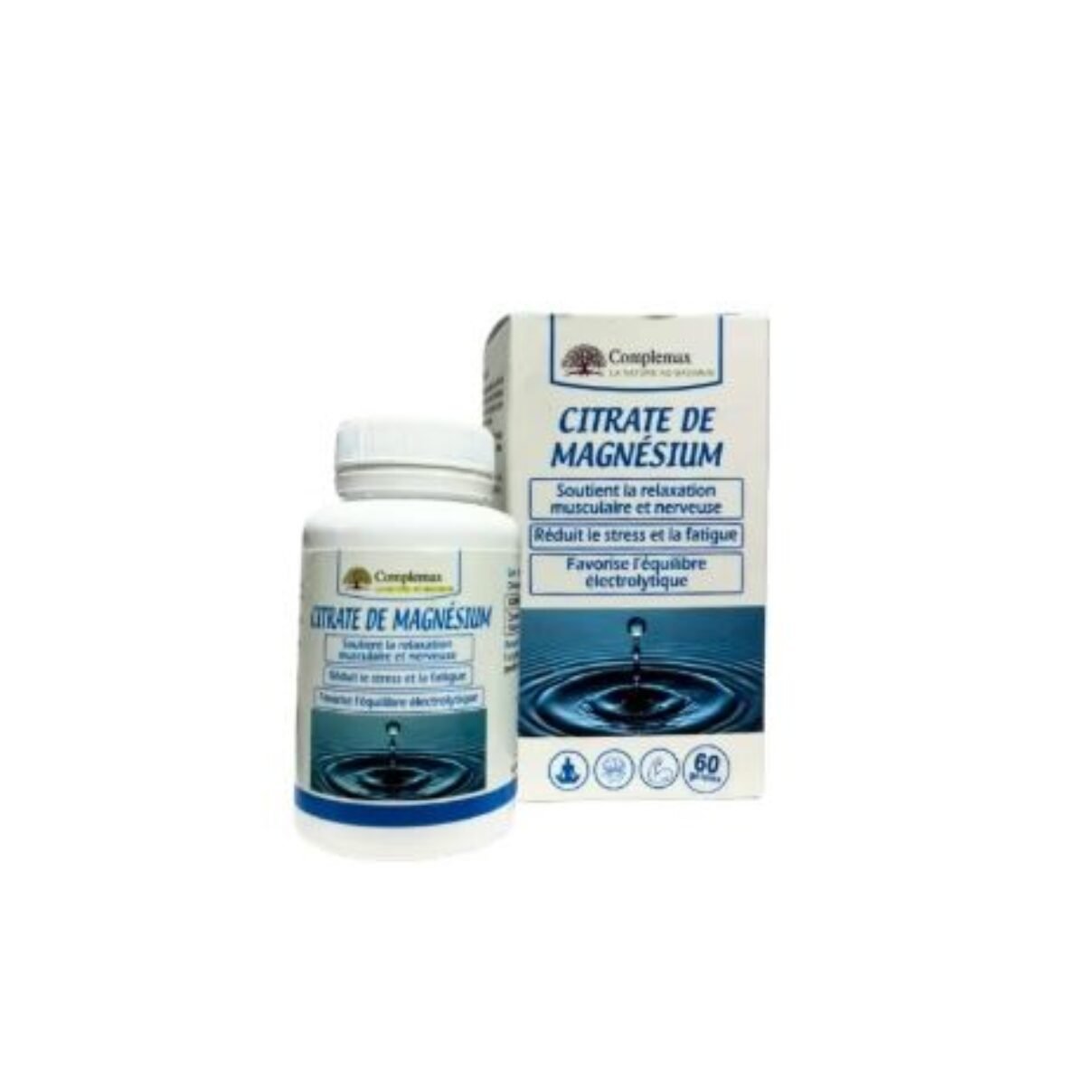 COMPLEMAX CITRATE DE MAGNESIUM 60 GELULES COMPLEMAX CITRATE DE MAGNESIUM 60 GELULES