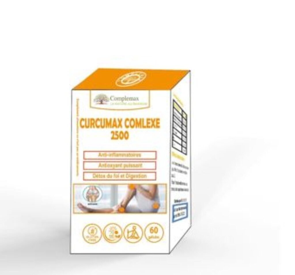 COMPLEMAX CURCUMAX COMPLEXE 2500MG 60 GELULES
