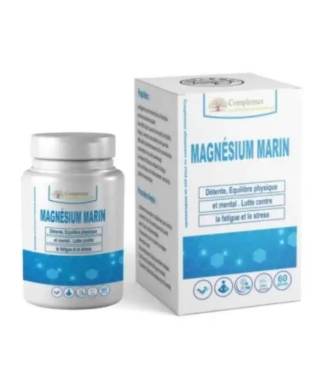 COMPLEMAX MAGNESIUM MARIN 300MG 60 GELULES COMPLEMAX MAGNESIUM MARIN 300MG 60 GELULES