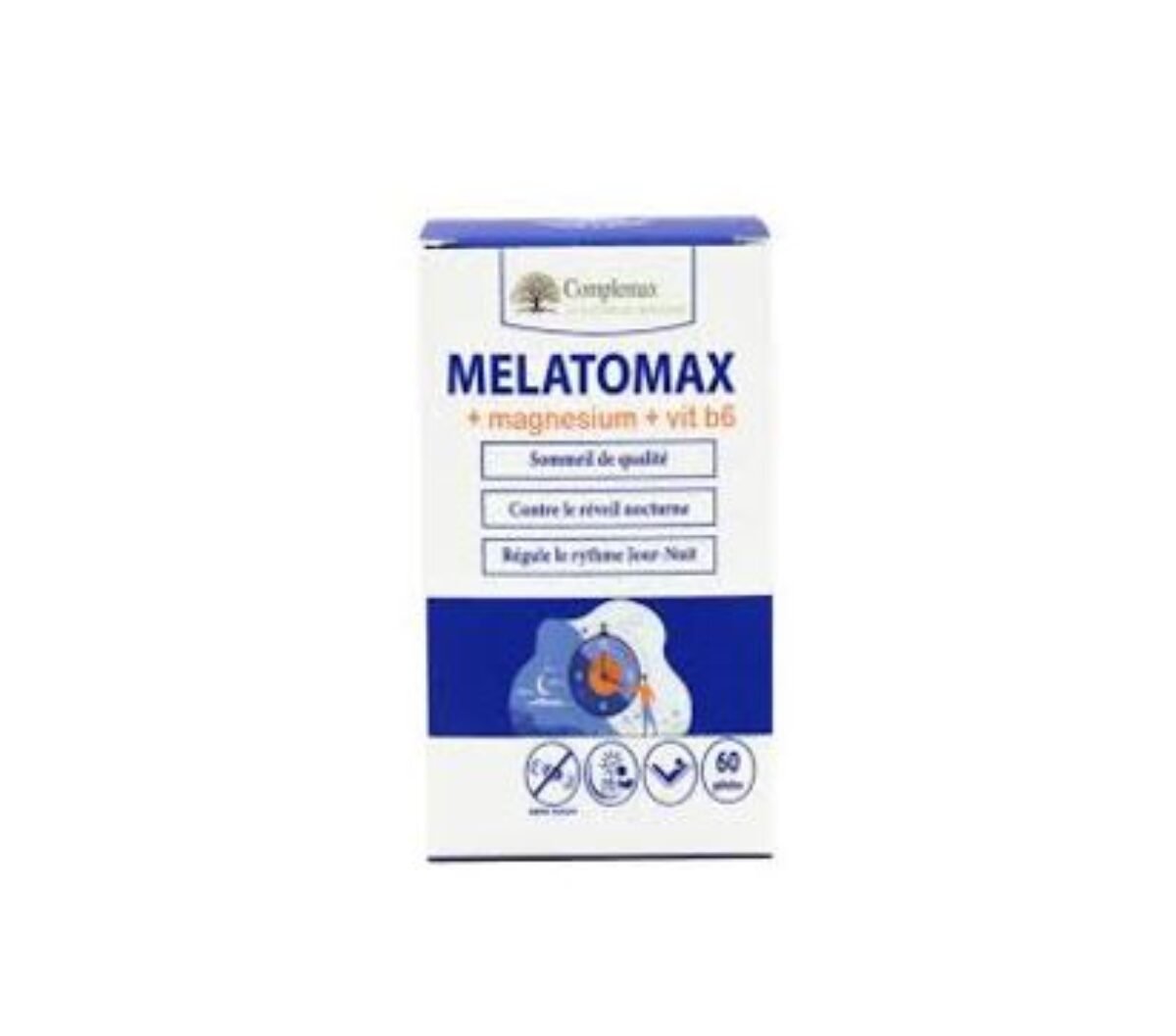 COMPLEMAX MELATOMAX +MAGNESIUM+VIT B6 60 GELULES COMPLEMAX MELATOMAX +MAGNESIUM+VIT B6 60 GELULES