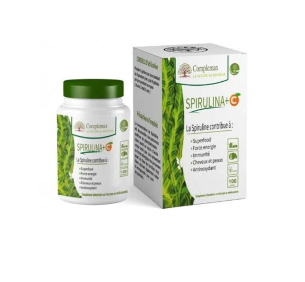 COMPLEMAX SPIRULINE + VITAMINE C 100 GELULES