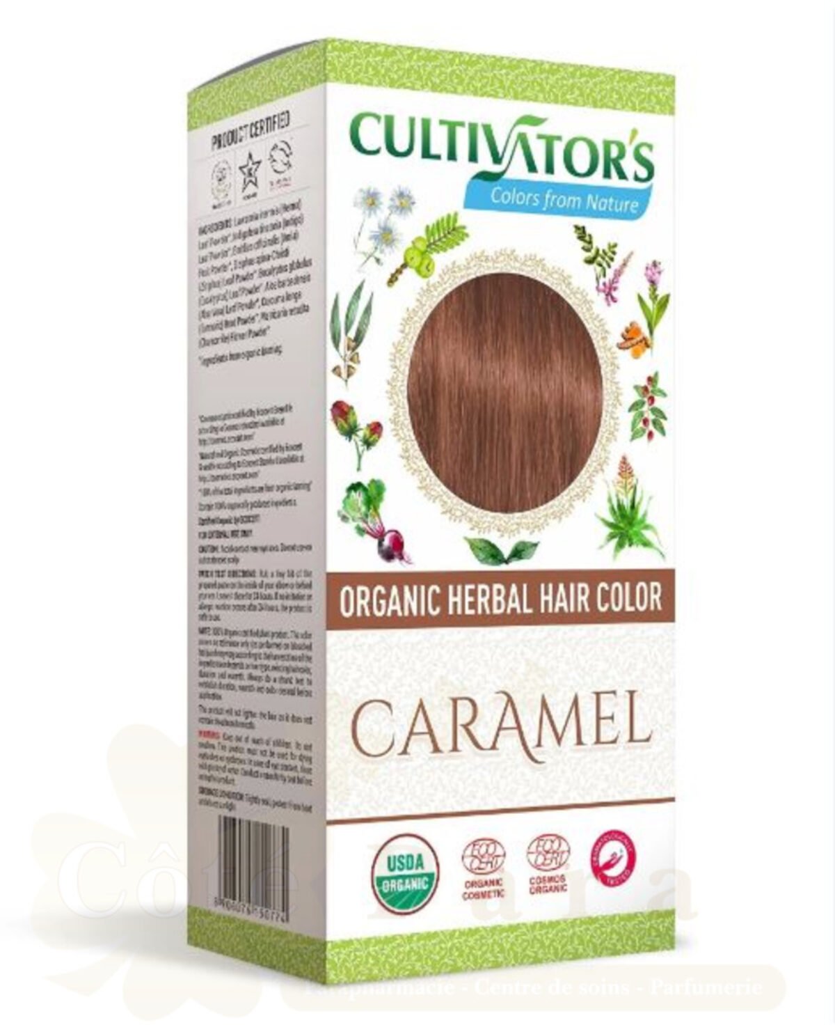 CULTIVATOR'S ORGANIC HERBAL HAIR COLOR CARAMEL CULTIVATOR'S ORGANIC HERBAL HAIR COLOR CARAMEL