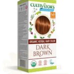 CULTIVATOR'S ORGANIC HERBAL HAIR COLOR DARK BROWN
