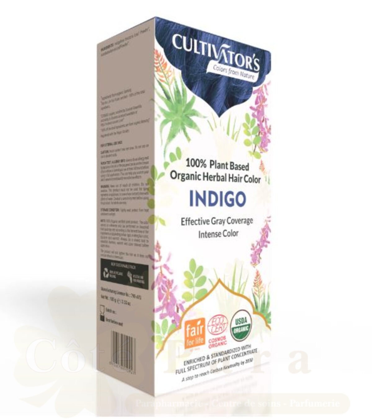 CULTIVATOR'S ORGANIC HERBAL HAIR COLOR INDIGO CULTIVATOR'S ORGANIC HERBAL HAIR COLOR INDIGO
