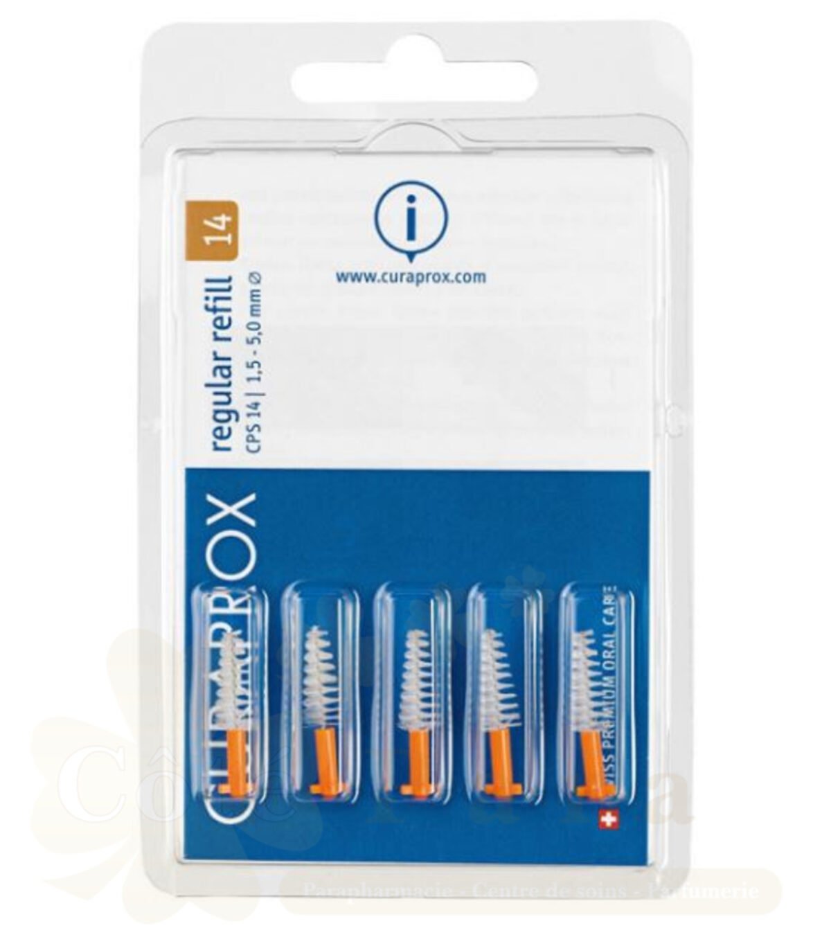 CURAPROX CPS 14 ORTHO REFILL 1.5-5.0MM*5 CURAPROX CPS 14 ORTHO REFILL 1.5-5.0MM*5