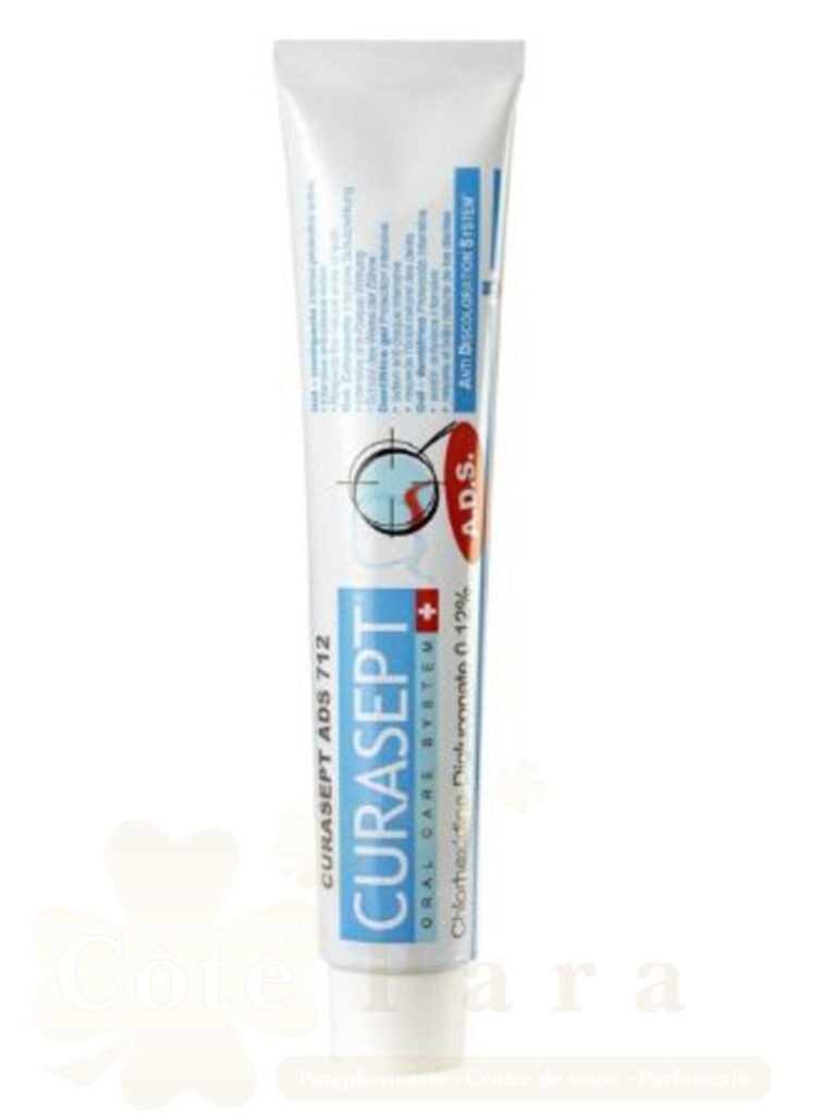 CURASEPT ADS 712 GEL DENTIFRICE 75ML