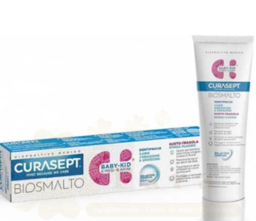 CURASEPT BIOSMALTO DENTIFRICE BEBE ENFANT GOUTS FRAISE 50ML CS 02379