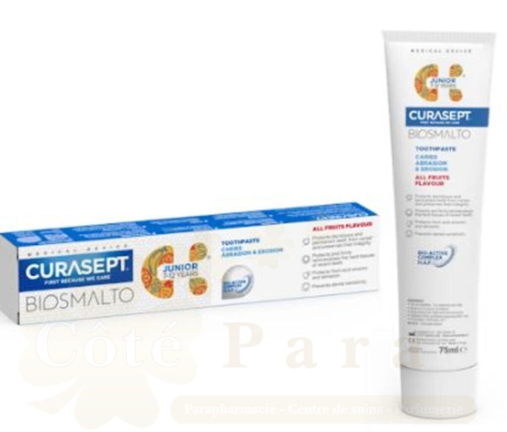 CURASEPT BIOSMALTO DENTIFRICE JUNIOR 7-12ANS 75ML CS02377