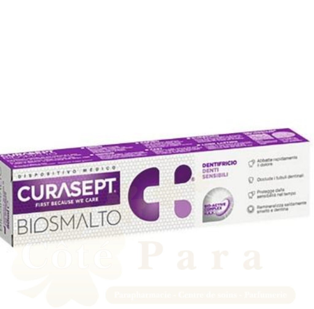 CURASEPT BIOSMALTO DENTIFRICE SENSITIVE 75ML CS 02382