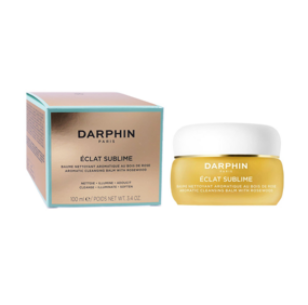 DARPHIN ECLAT SUBLIM BAUME NETTOYANT AROMATIQUE BOIS DE ROSE 100ML DCWF DARPHIN ECLAT SUBLIM BAUME NETTOYANT AROMATIQUE BOIS DE ROSE 100ML DCWF