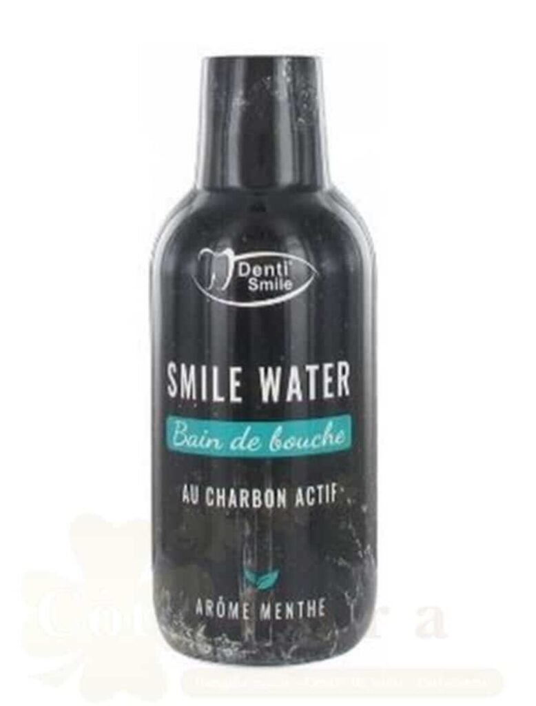DENTI SMILE BAIN DE BOUCHE BIO AU CHARBON ACTIF 300ML