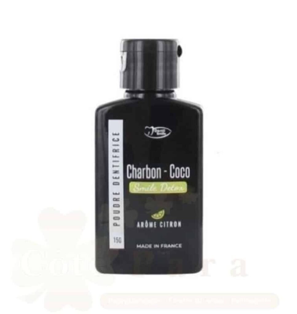 DENTI SMILE CHARBON-COCO POUDRE DENTIFRICE CITRON 15G