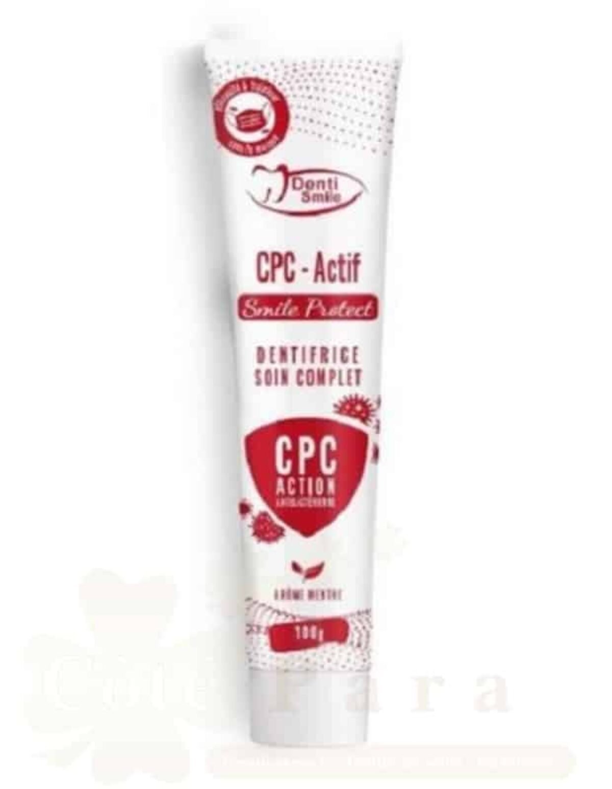 DENTI SMILE DENTIFRICE CPC ACTIF 100G DENTI SMILE DENTIFRICE CPC ACTIF 100G