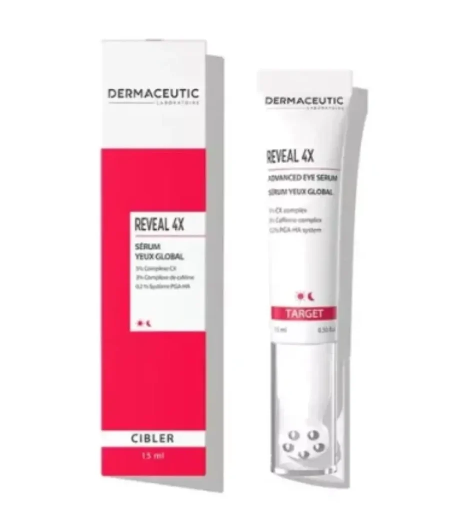 DERMA CEUTIC REVEAL 4X SERUM YEUX GLOBAL CIBLER 15ML