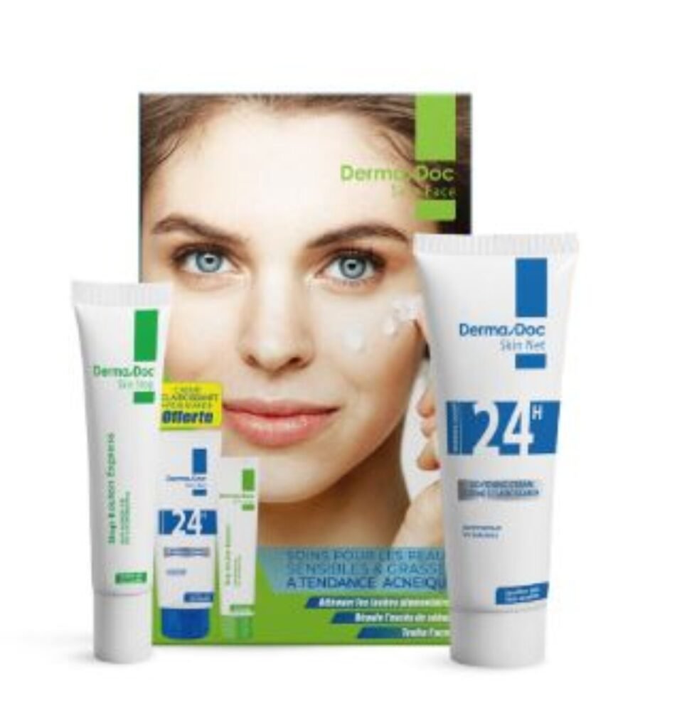 DERMA DOC PACK DUO STOP BOUTON EXPRESS 15ML+CREME ECLAIRCISSANTE 50ML OFFERTE