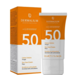 DERMALIUM CREME SOLAIRE INVISIBLE PEAUX SENSIBLES SECHES SPF50+ 50ML