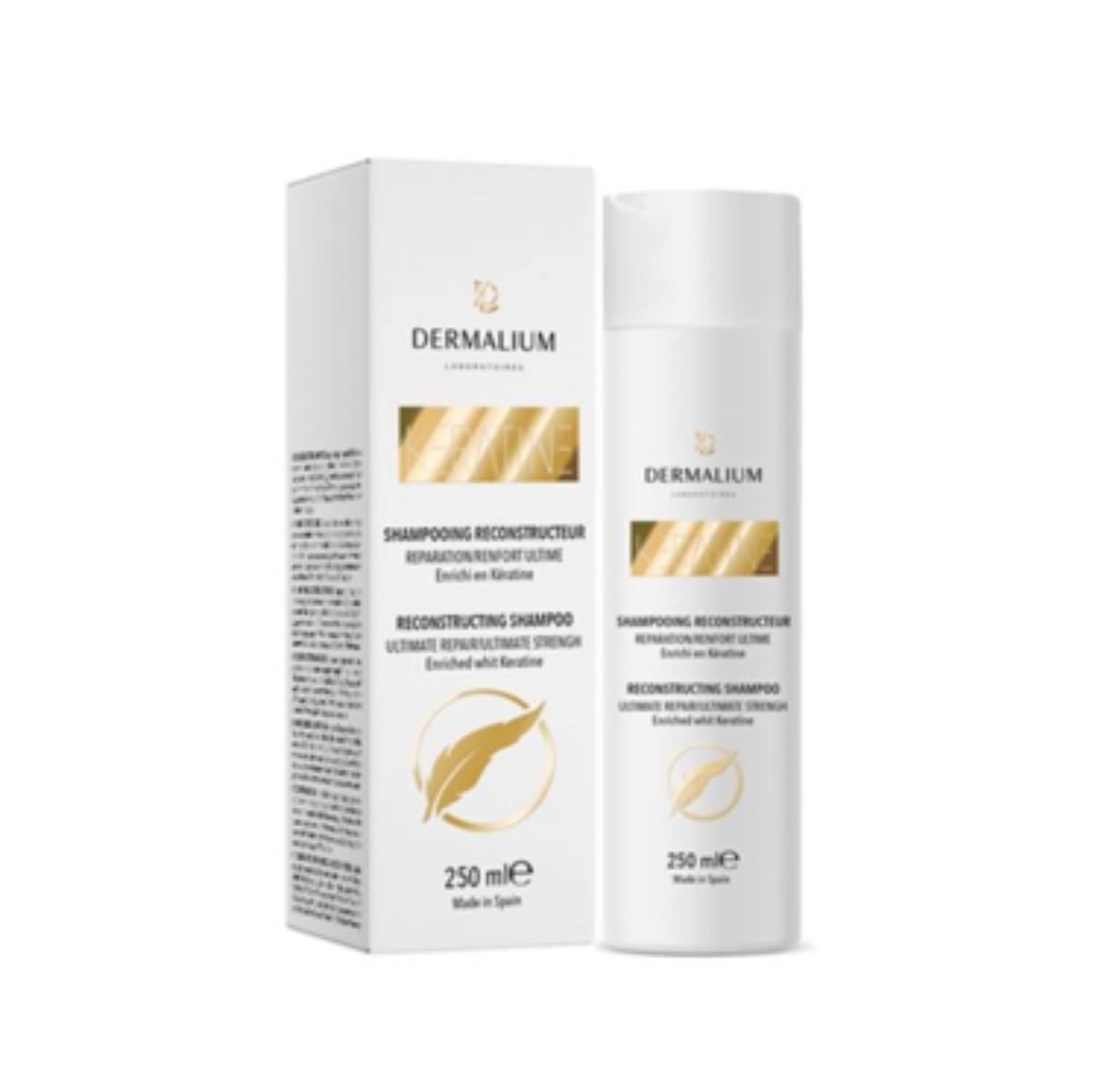 DERMALIUM SHAMPOING RECONSTRUCTEUR KERATINE 250ML DERMALIUM SHAMPOING RECONSTRUCTEUR KERATINE 250ML