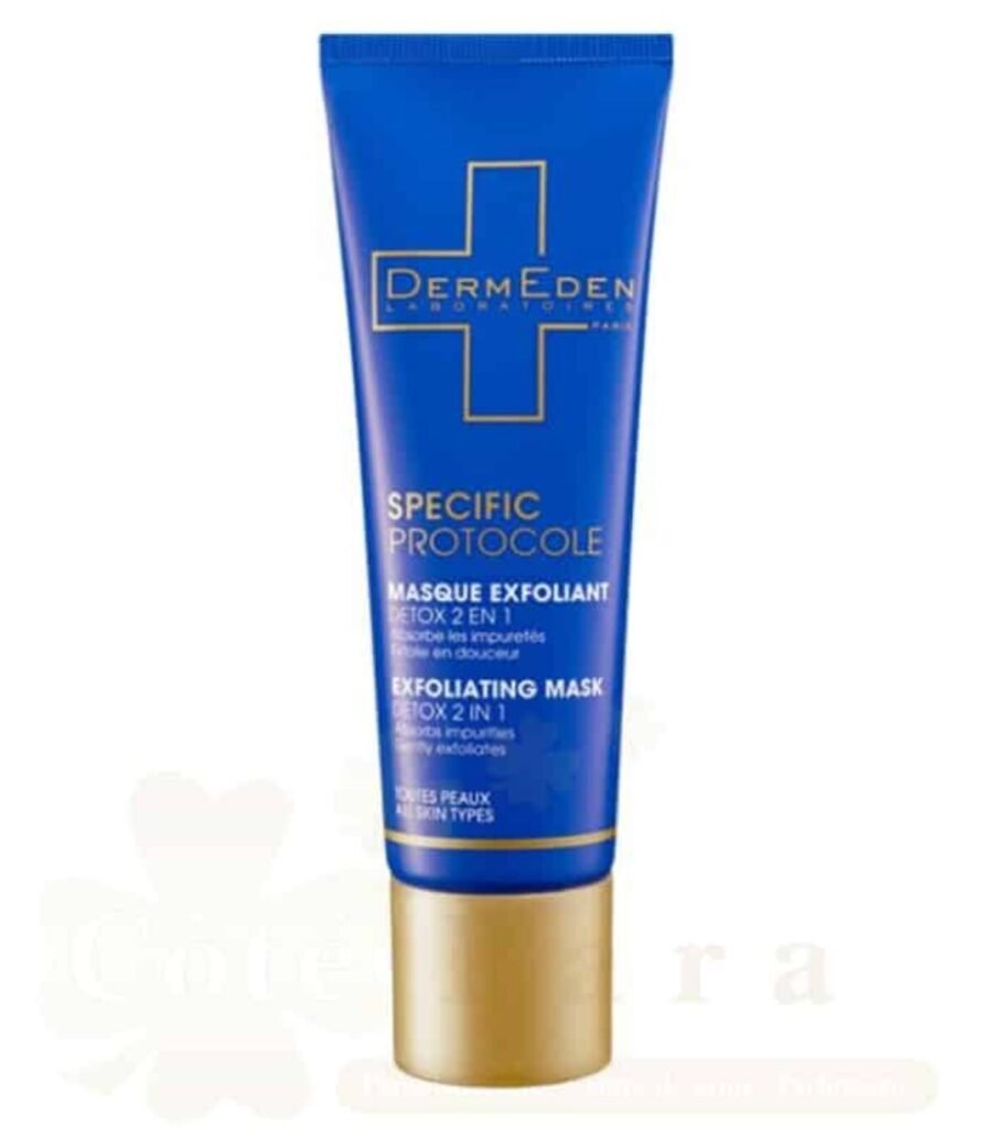 DERMEDEN MASQUE EXFOLIANT DETOX 2EN1 50ML