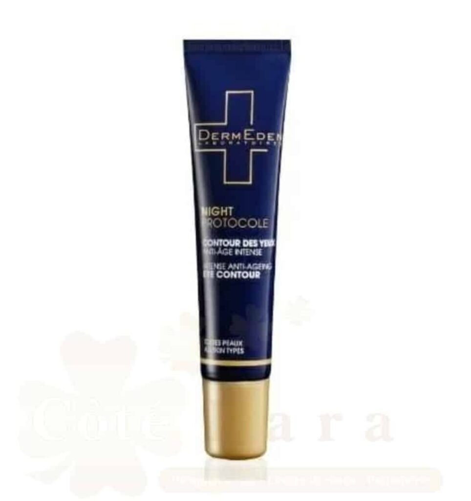 DERMEDEN NIGHT PROTOCOLE CONTOUR YEUX A-AGE INTENSE NUIT 15ML NEW