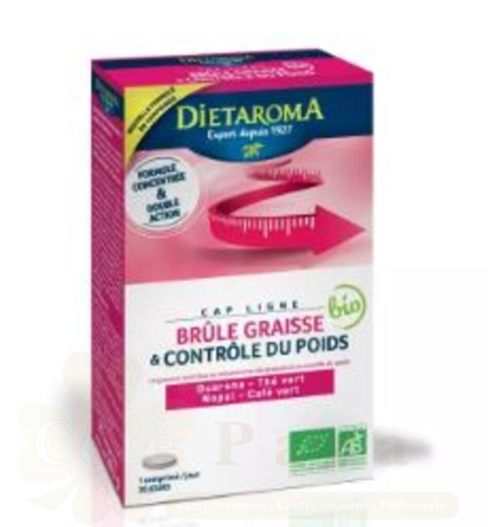 DIETAROMA CAP LIGNE BRULE GRAISSE 30 COMPRIMES