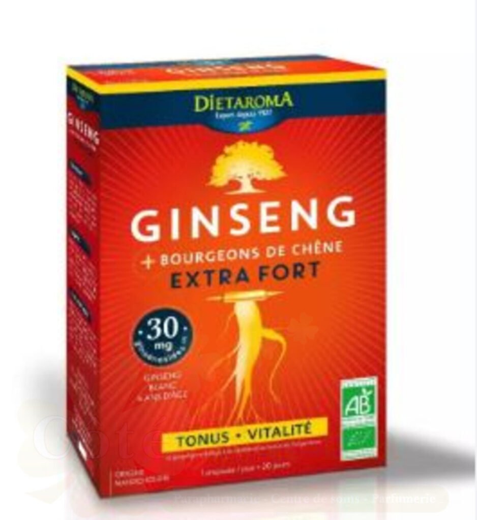 DIETAROMA GINSENG EXTRA FORT BIO 20 AMPOULES