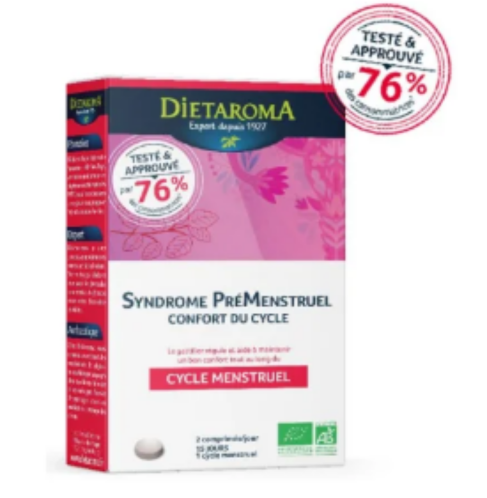 DIETAROMA SYNDROME PREMENSTRUEL 30 COMPRIMES