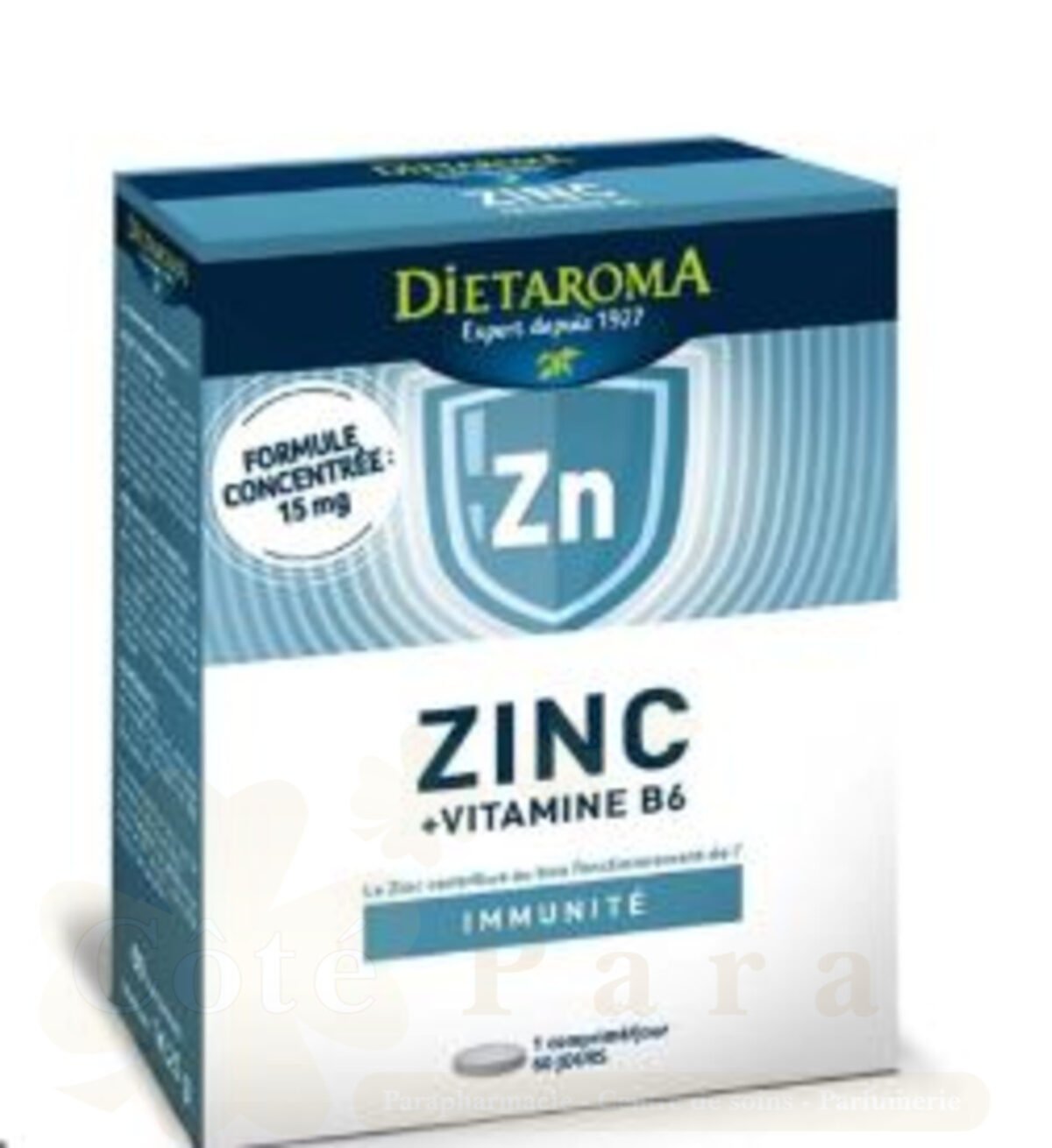 DIETAROMA ZINC + VITAMINE B6 60 COMPRIMES DIETAROMA ZINC + VITAMINE B6 60 COMPRIMES