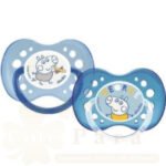DODIE 2 SUCETTES ANATOMIQUE PEPPA PIG 18M+ N° A81
