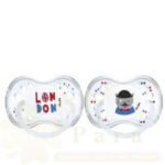 DODIE 2 SUCETTES ANATOMIQUES LONDON 18M+ A90