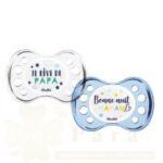DODIE 2 SUCETTES ANATOMIQUES NUIT 6M+ A36