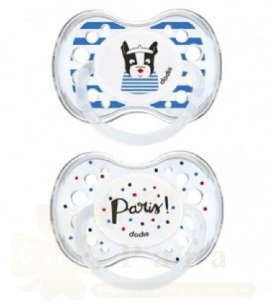 DODIE 2 SUCETTES ANATOMIQUES PARIS 18M+ A88