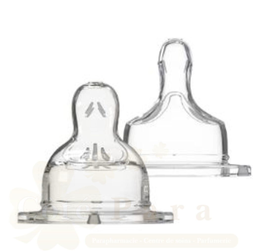 DODIE 2 TETINES PLATES SENSATION+ D3 6M+