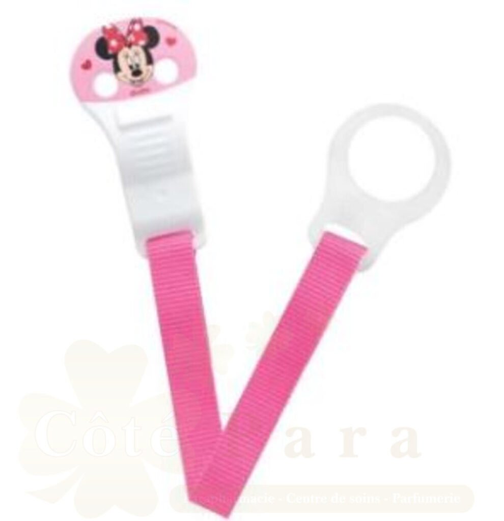 DODIE ATTACHE SUCETTE RUBAN MINNIE