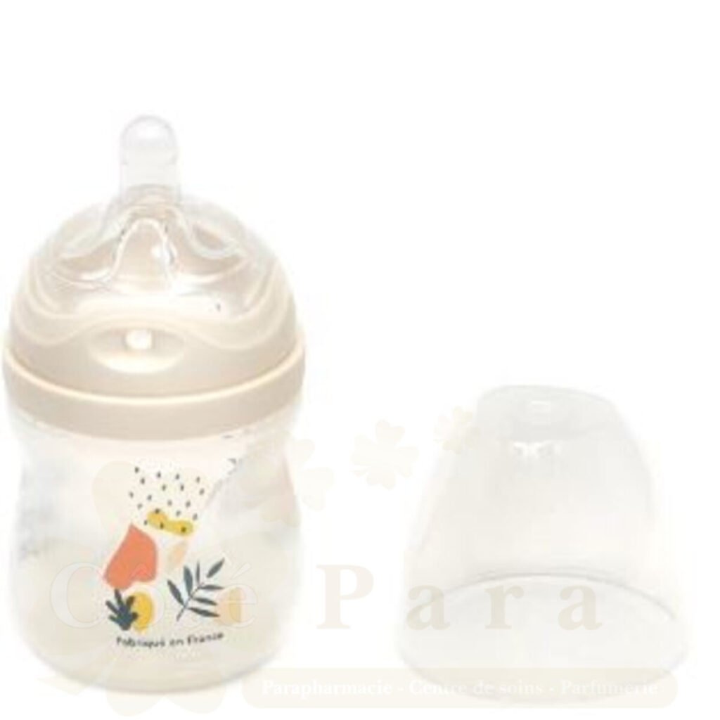 DODIE BIBERON ANTI COLIQUE D1 AVEC TETINE MULTI PERFOREE 0-6M BLEU 150ML