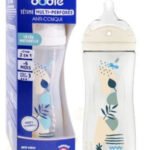 DODIE BIBERON ANTI COLIQUE D3 AVEC TETINE MULTI PERFOREE 6M+ BLEU 330ML