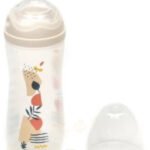 DODIE BIBERON ANTI COLIQUE D3 AVEC TETINE MULTI PERFOREE 6M+ ROSE 330ML