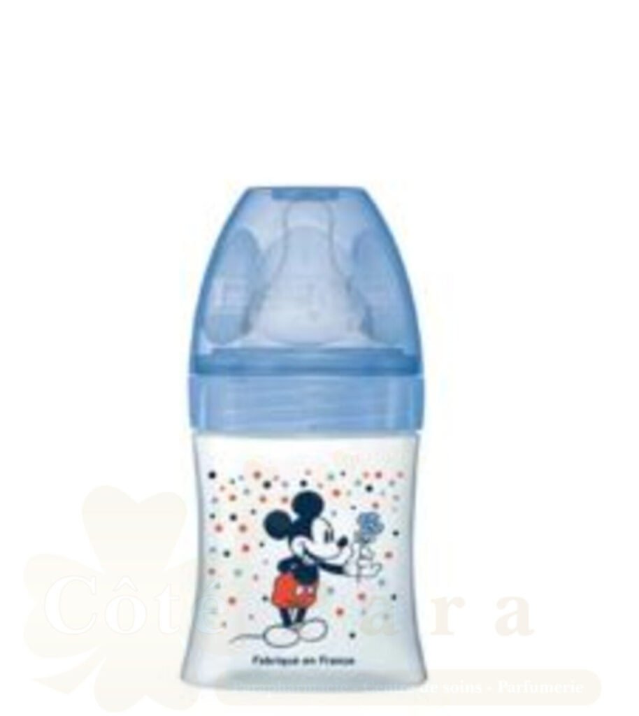 DODIE BIBERON INITIATION+ MICKEY BLEU 0-6M 150ML