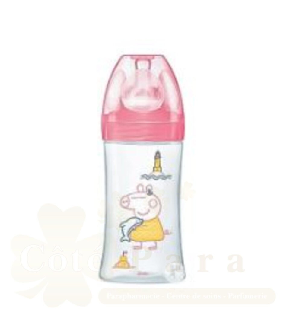 DODIE BIBERON INITIATION+ PEPPA PIG 0-6M 270ML