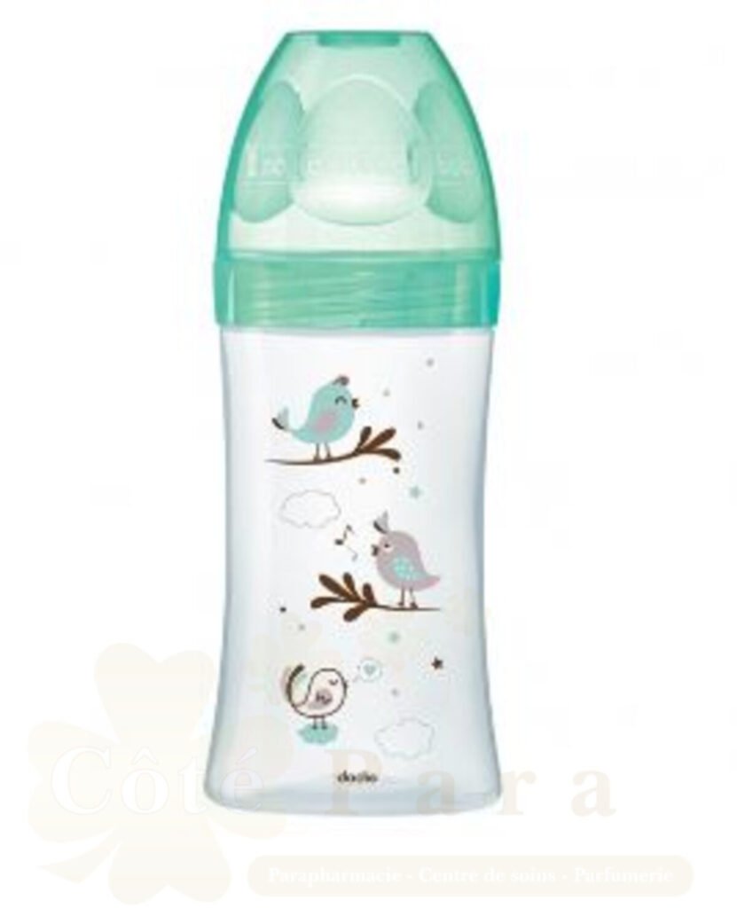 DODIE BIBERON INNIT VERRE 270ML OISEAUX 0-6M