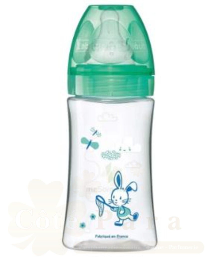 DODIE BIBERON SENTATION+ VERT VALENTIN 0-6M 270ML