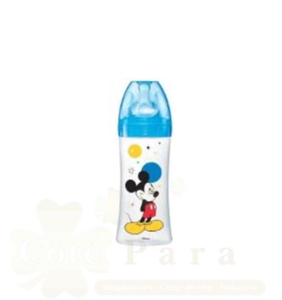 DODIE PACK BIB INI+ MICKEY BLEU 330ML+ 2 TET RONDES D3 A65 xyz
