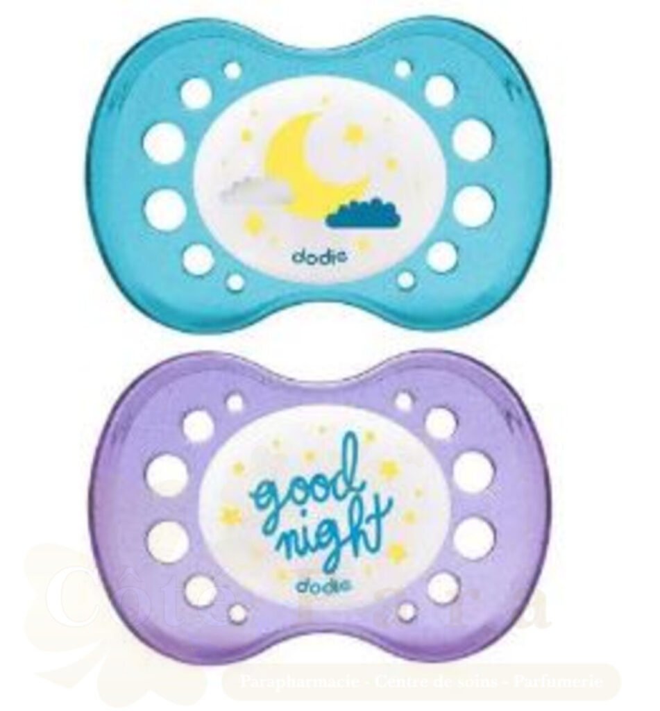 DODIE SUCETTE ANATOMIQUE NUIT 18M+ N? A2