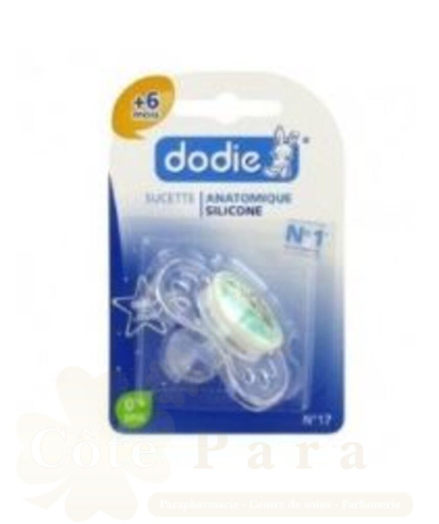 DODIE SUCETTE ANATOMIQUE SILICONE +6 MOIS N? A17
