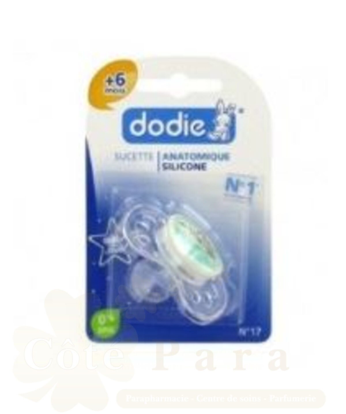 DODIE SUCETTE ANATOMIQUE SILICONE +6 MOIS N? A17 DODIE SUCETTE ANATOMIQUE SILICONE +6 MOIS N? A17